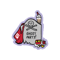 Halloween Ghost Sticker by Sheetz