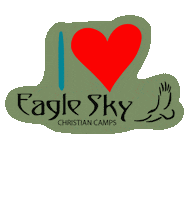 Summer Camp Sticker by Eagle Sky Christian Camp