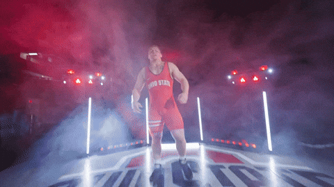 Ohio State Wrestling GIF by Ohio State Athletics