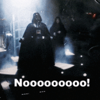luke skywalker noooo gif