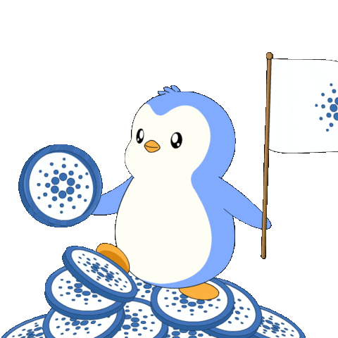 Crypto Penguin Sticker by Pudgy Penguins