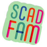 Scad Is Family Sticker by SCAD
