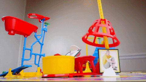polyvinylrecords giphygifmaker music video trapped mouse trap GIF