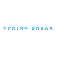 Spring Break Sticker by Gazing Through Glass