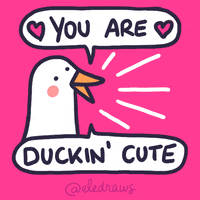 Wink Love GIF by Eledraws (Eleonore Bem)