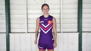 Thumb Thumbs Up GIF by Fremantle Dockers