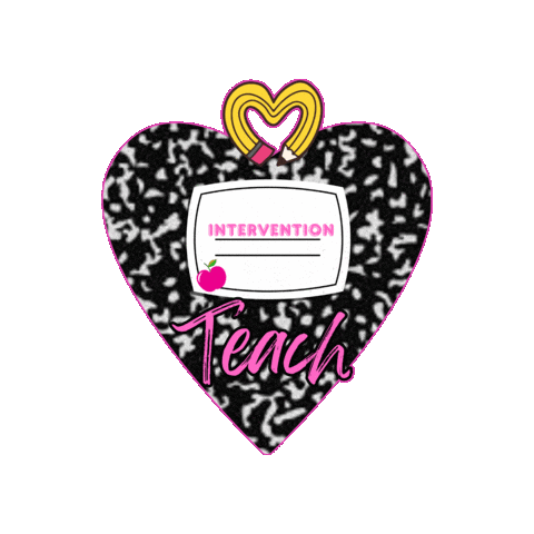 Abc Teach Sticker by Latisha Greene