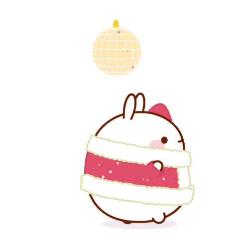 Merry Christmas Dance Sticker by Molang