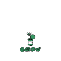 ganja grow Sticker