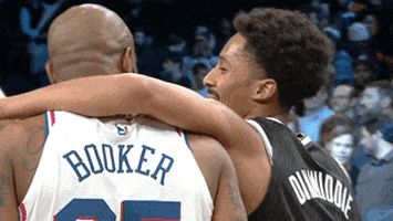 best friends smile GIF by NBA