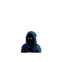 Grim Reaper Pixel Sticker