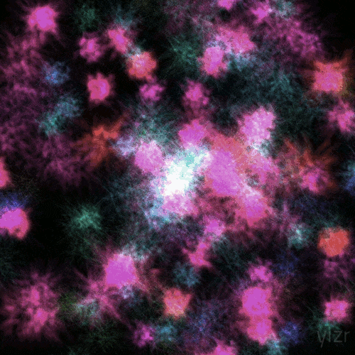 yizr art animation 3d trippy GIF