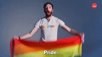 Gay Pride GIF by BuzzFeed