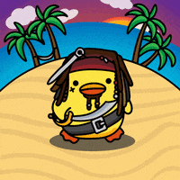 digitalducks stabby quacks digital ducks duck with knife GIF