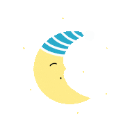 Sleepy Good Night Sticker