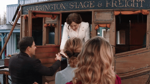 when calls the heart hello GIF by Hallmark Channel