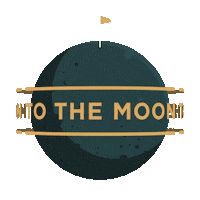 GoldenBoyGolf golf moon club boy Sticker
