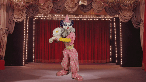 bob baker clown GIF by Bob Baker Marionette Theater