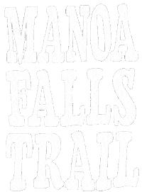 Manoa Falls Hawaii Sticker