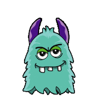 Halloween Monster Sticker by Jam_