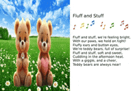 Teddy Bears Animated Cards GIF