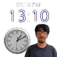 1 Pm Sticker
