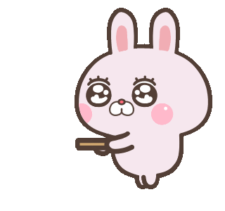Rabbit Serving Sticker