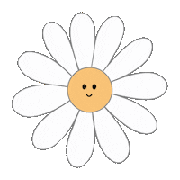 Happy Flower Sticker