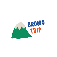 Bromo Sticker by SLI Jakarta