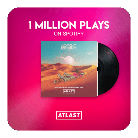 One Million Milestone Sticker by ATLAST