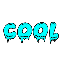 Chilling Cold Blooded Sticker by herbertonic