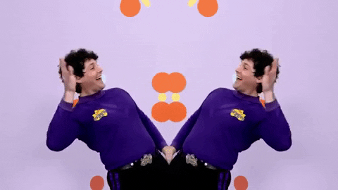Seeing Double Laugh GIF by The Wiggles