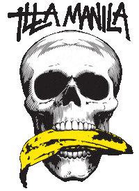 illamanila skull banana illamanila skullbanana Sticker