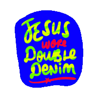 Fashion Jesus Sticker