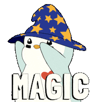 Its Magic Art Sticker by Pudgy Penguins