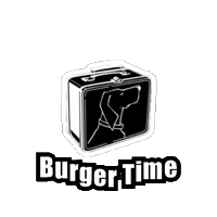 tuckerdukes burger time Sticker