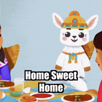 Home Sweet Home Family GIF by Llamaozi