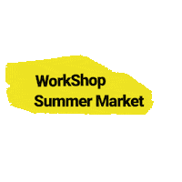 WorkShopCoworkingLtd summer market workshop workshopsummermarket Sticker