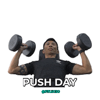 Bench Press Fitness Sticker by FITLUC