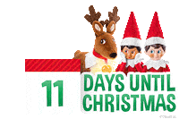 Christmas Eve Santa Sticker by The Elf on the Shelf