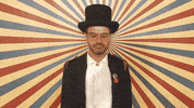 bizarrebcn show clown circus toys GIF