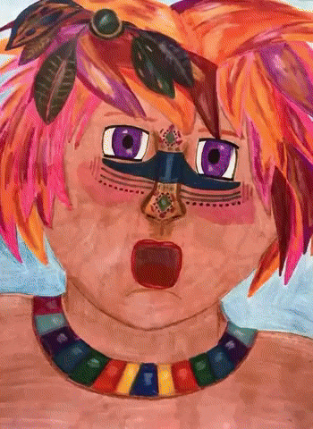 Shocked Girls Just Wanna Have Fun GIF by The LSD Hotel