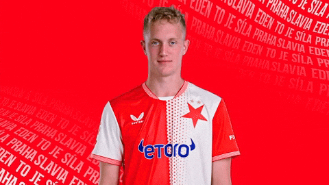 Football Pose GIF by SK Slavia Praha