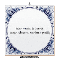 Humor Spreuk Sticker by Tegelspreuken.nl