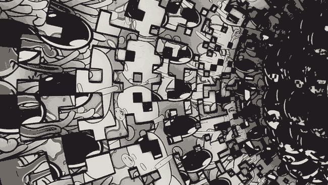 black and white drawing GIF by Sculpture