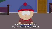 sad stan marsh GIF by South Park 