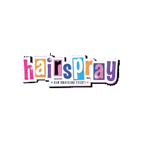 Hairspray Sticker by De Graaf & Cornelissen Entertainment