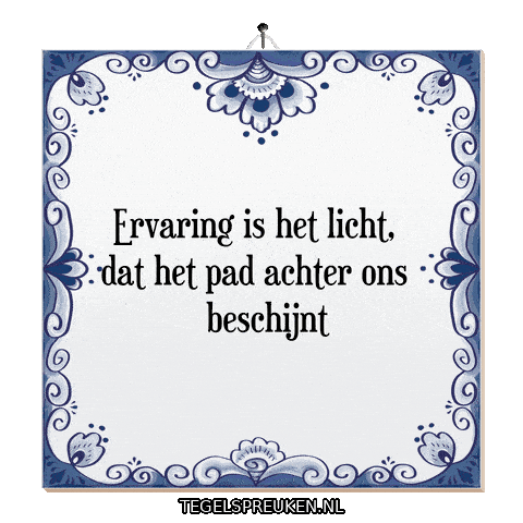 Wijsheid Licht Sticker by Tegelspreuken.nl