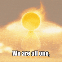 We Are All One GIF by Bloomscroll