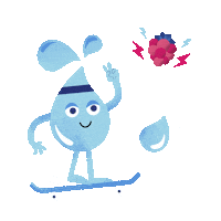 Water Hydration Sticker by Bitsy's